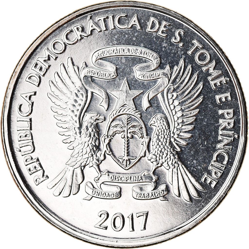 Sao Tome and Principe | 50 Centimos Coin | Gray parrot | 2017