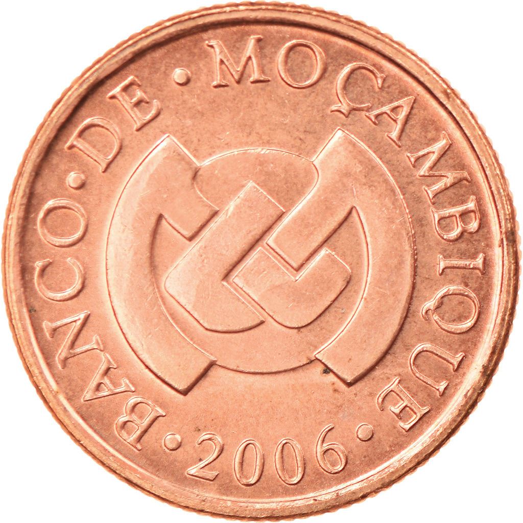 Mozambique 1 Centavo Coin | Rhinoceros | KM132 | 2006