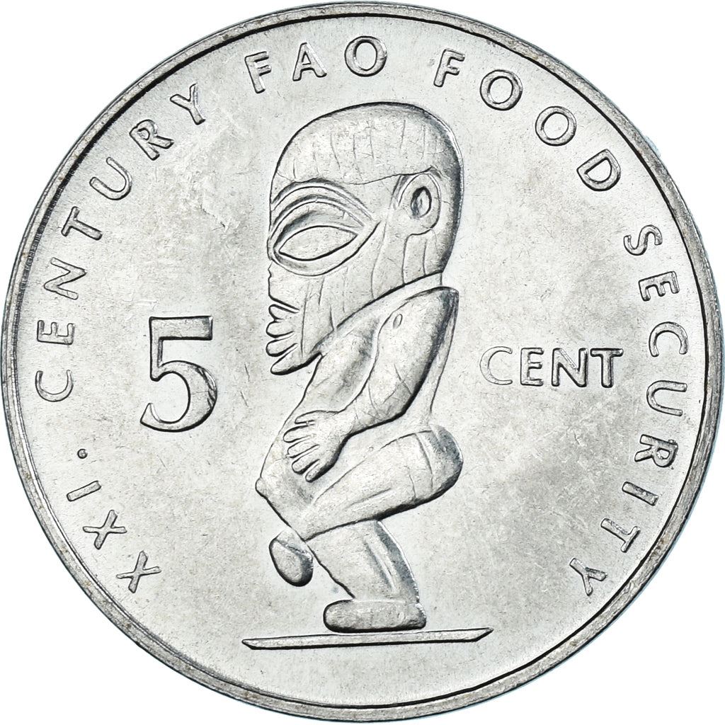 Cook Islands | 5 Cents Coin | Tangaroa | Km:369 | 2000