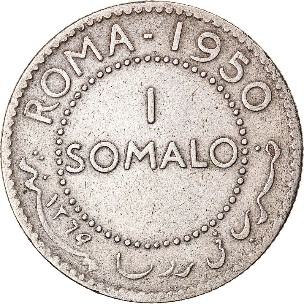 Somalia | 1 Somalo Coin | Leopard | Km:5 | 1950