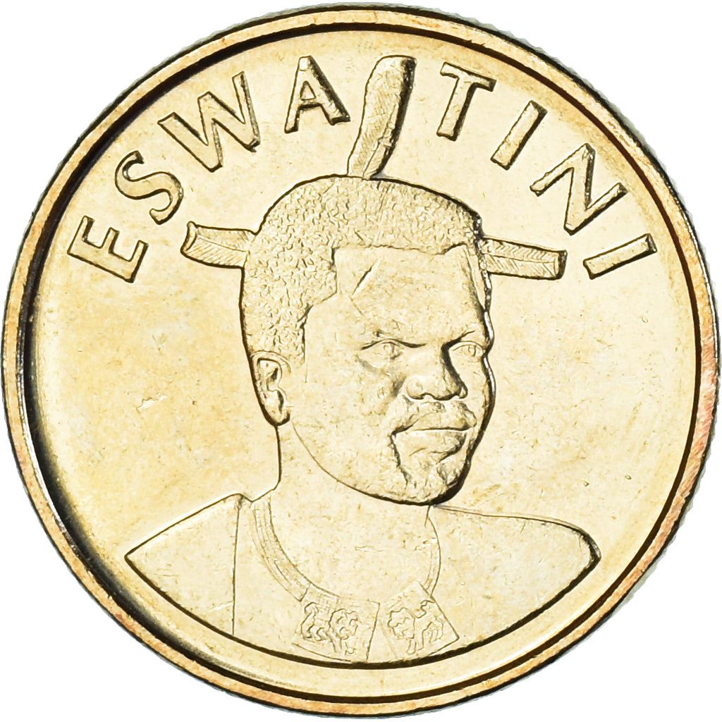 Kingdom of Eswatini | 1 Lilangeni Coin | King Mswati III | Native Woman | Km:72 | 2018 - 2021
