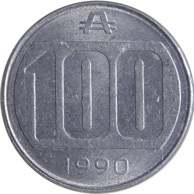 Argentina 100 Australes | 1990 - 1991