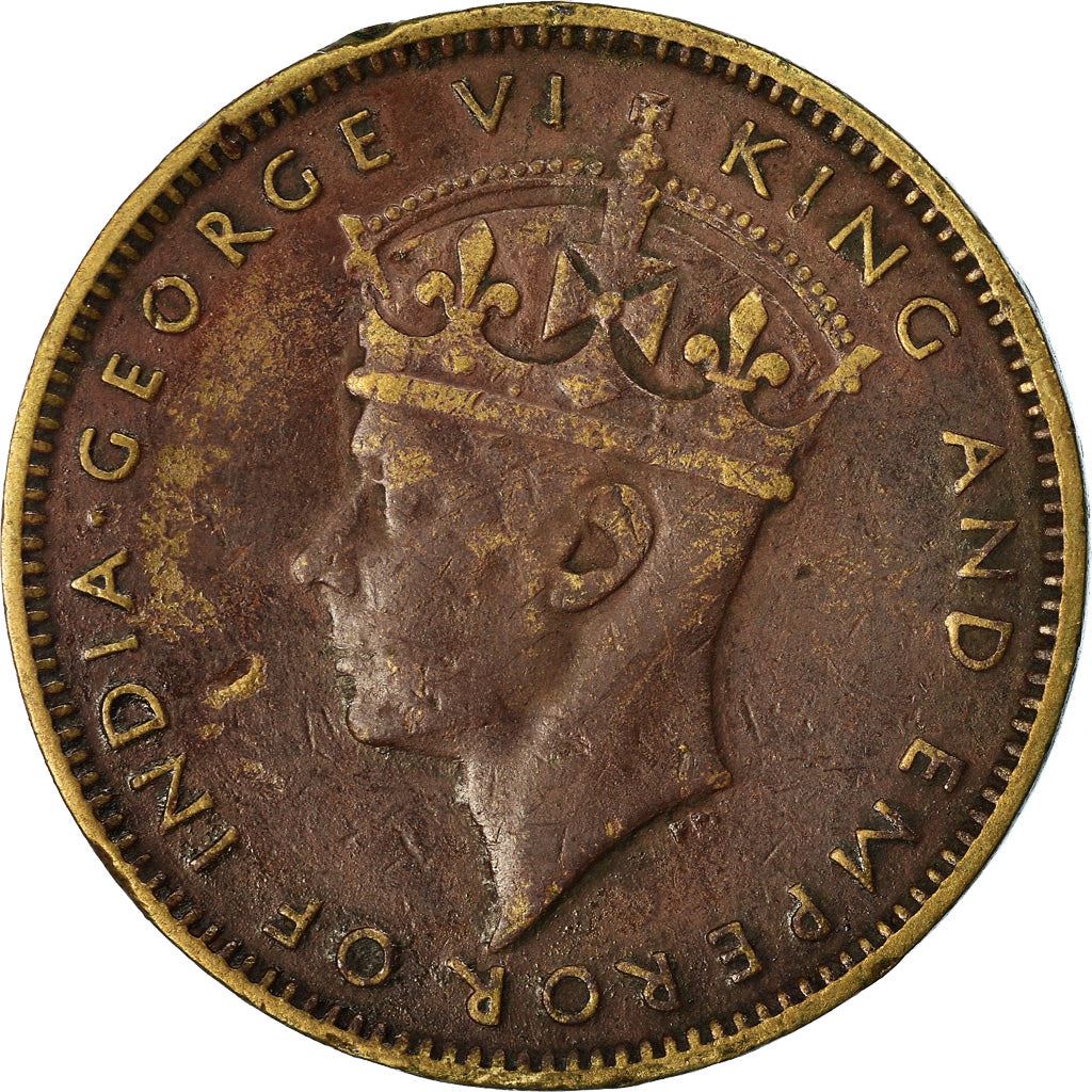 Jamaica | 1/2 Penny Coin | King George VI | Km:31 | 1938 - 1947