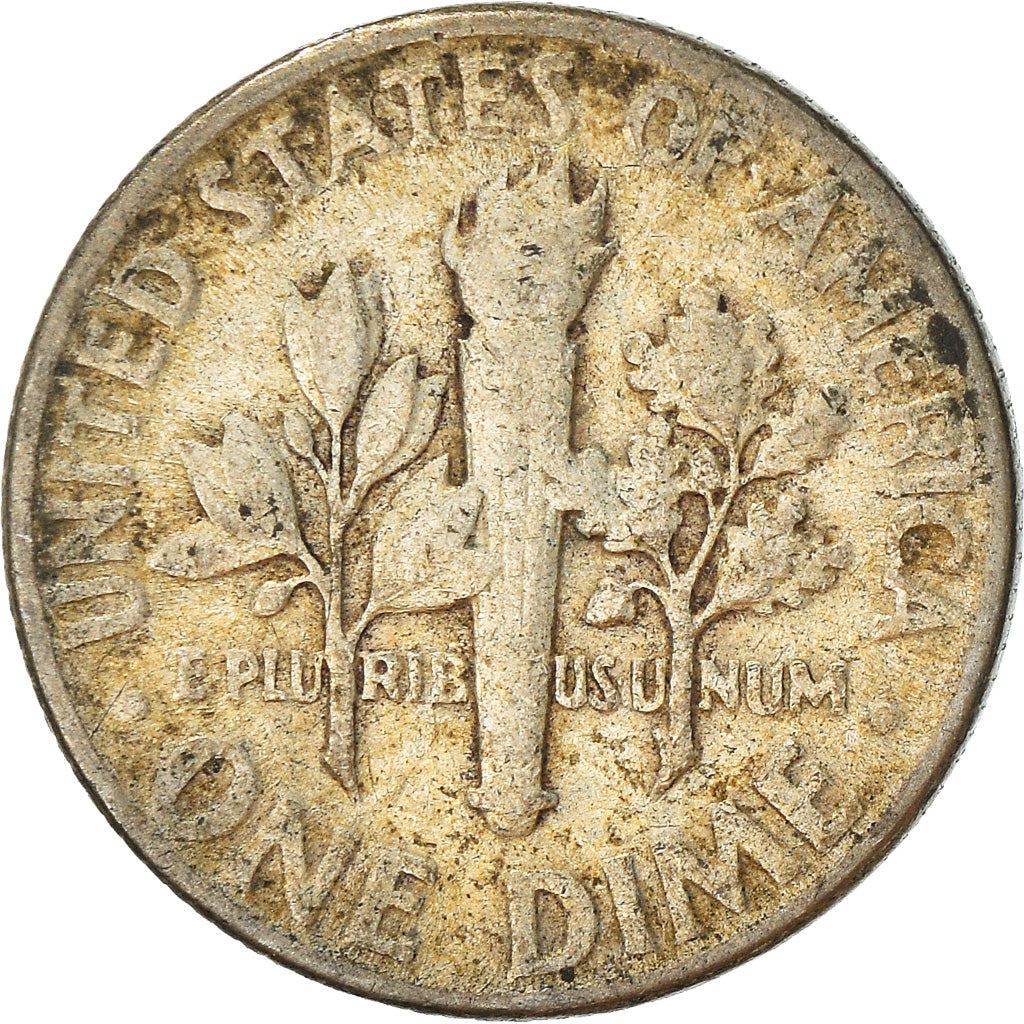 USA | 1 Dime Mønt | Franklin D. Roosevelt | KM:195 | 1946 - 1964