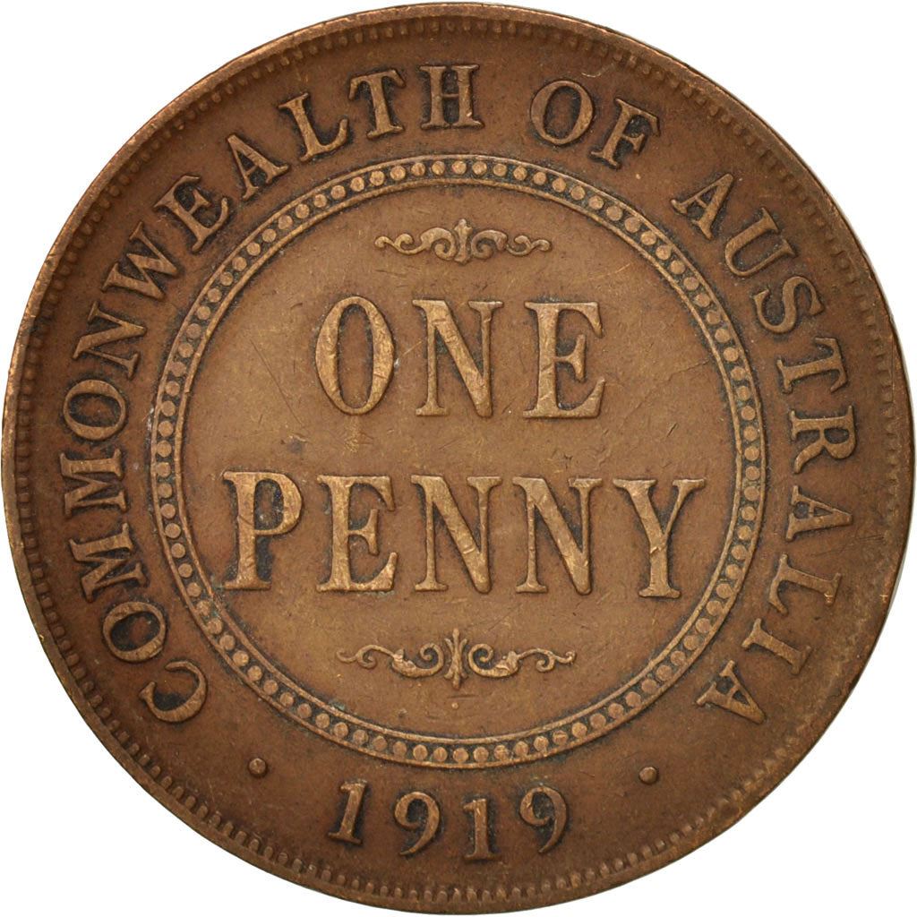 Australia | 1 Penny Coin | George V | Km:23 | 1911 - 1936