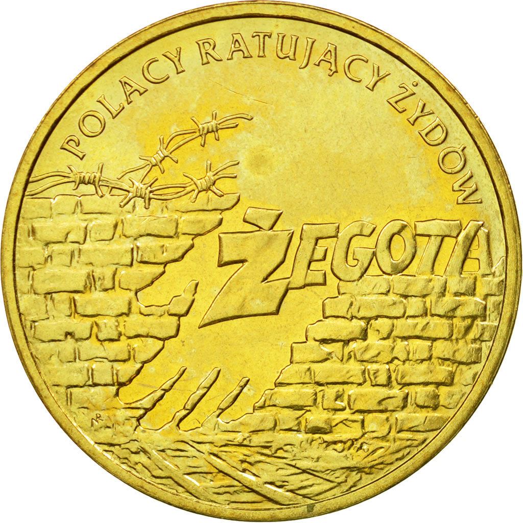 Poland | 2 Zlotys Coin | Żegota Committee | Y:703 | 2009