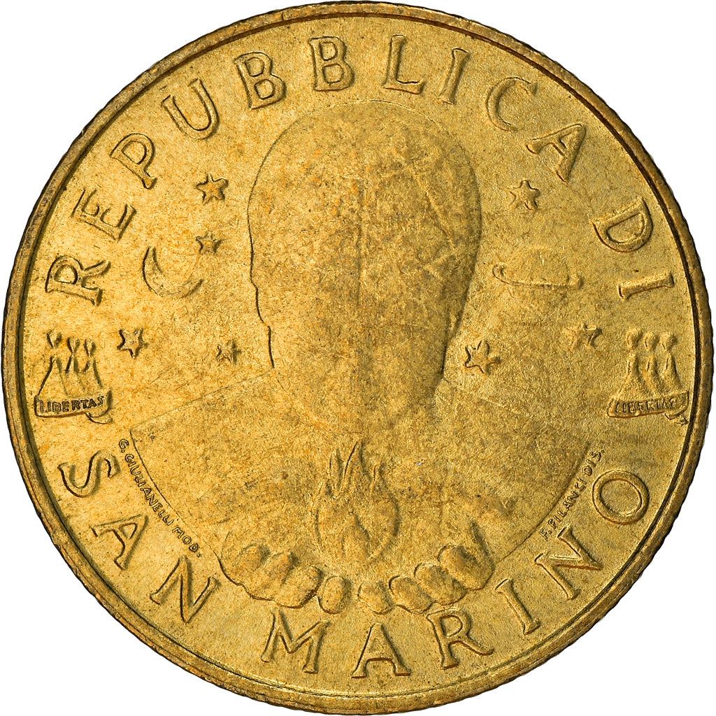 San Marino | 200 Lire Coin | Painting | Km:366 | 1997