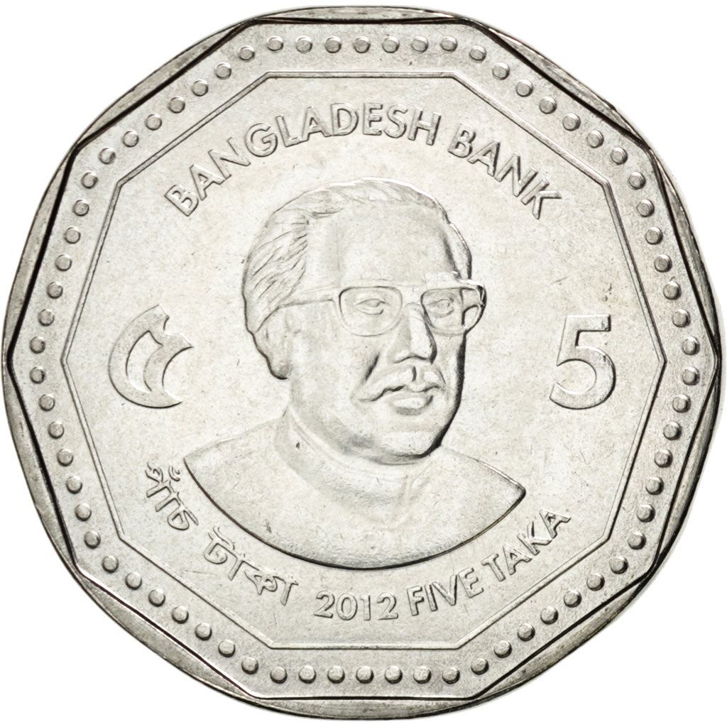Bangladesh | 5 Taka Coin | Bangladesh Bank | Km:33 | 2012 - 2013