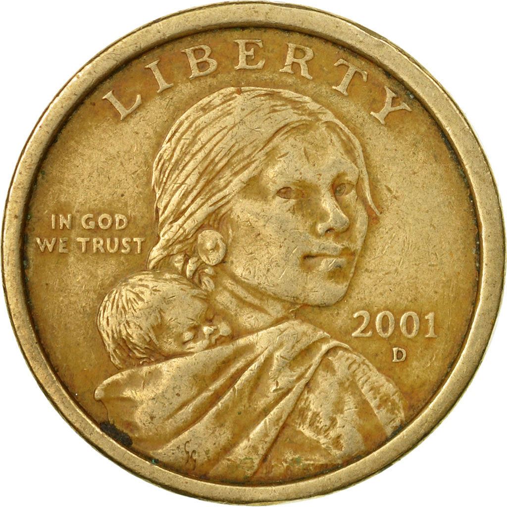 United States | 1 Dollar Coin | Sacagawea | Km:310 | 2000 - 2008
