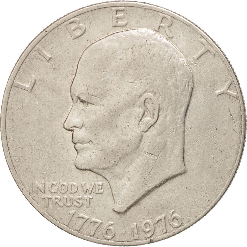 United States | 1 Dollar Coin | Liberty Bell | Copper-nickel clad copper | KM:206 | 1976