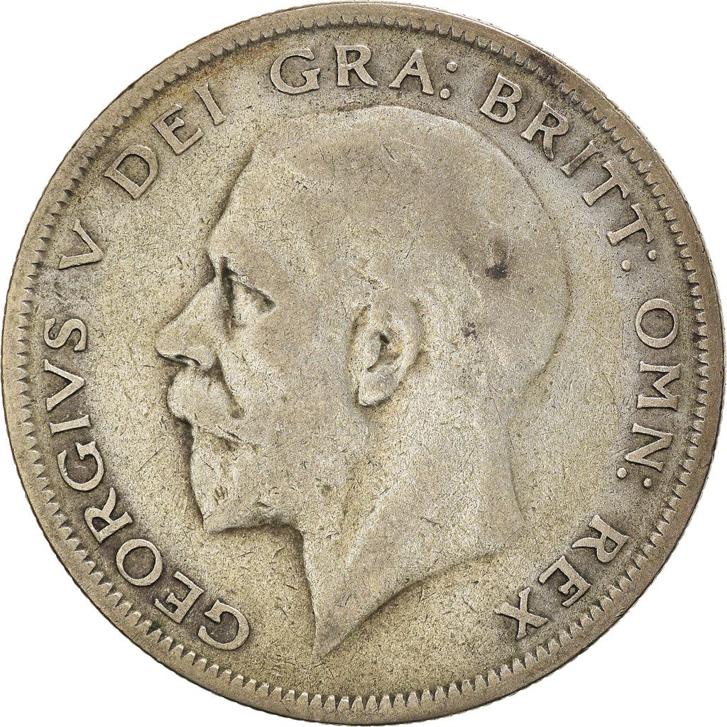 United Kingdom | 1/2 Crown Coin | George V | KM:835 | 1927 - 1936