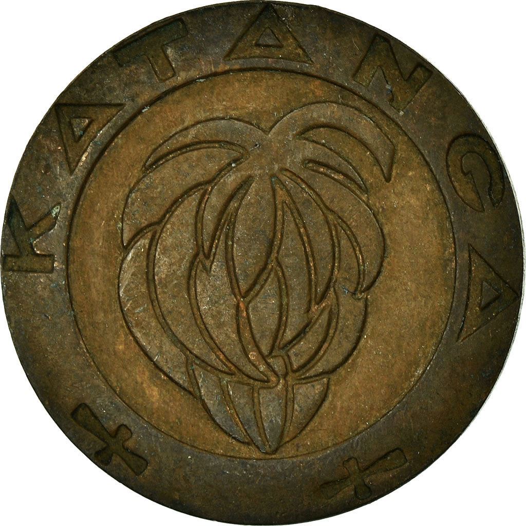 Congo > Katanga | 1 Franc Coin | Bananas | Km:1 | 1961