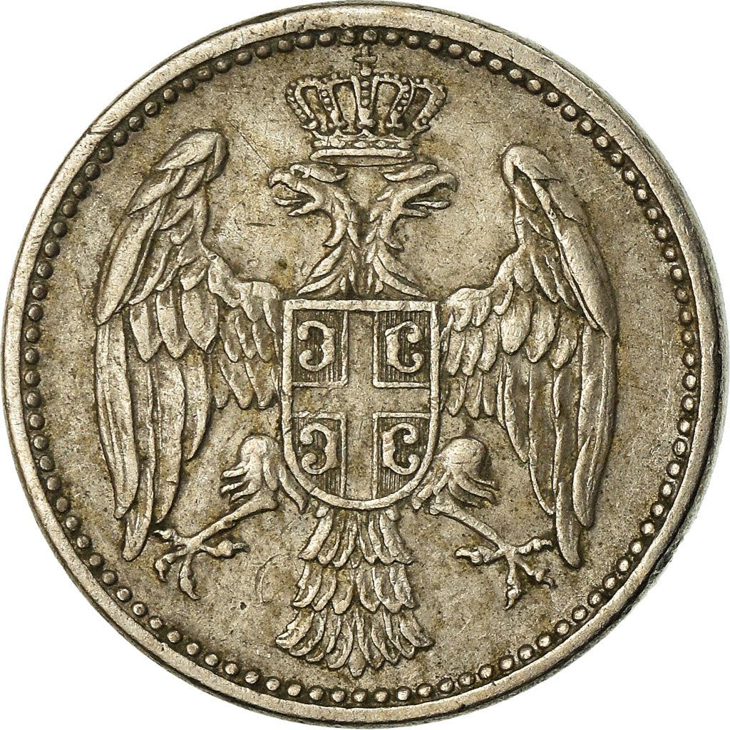 Serbia 5 Para Coin | Crowned Heraldic Eagle | KM18 | 1883 - 1917