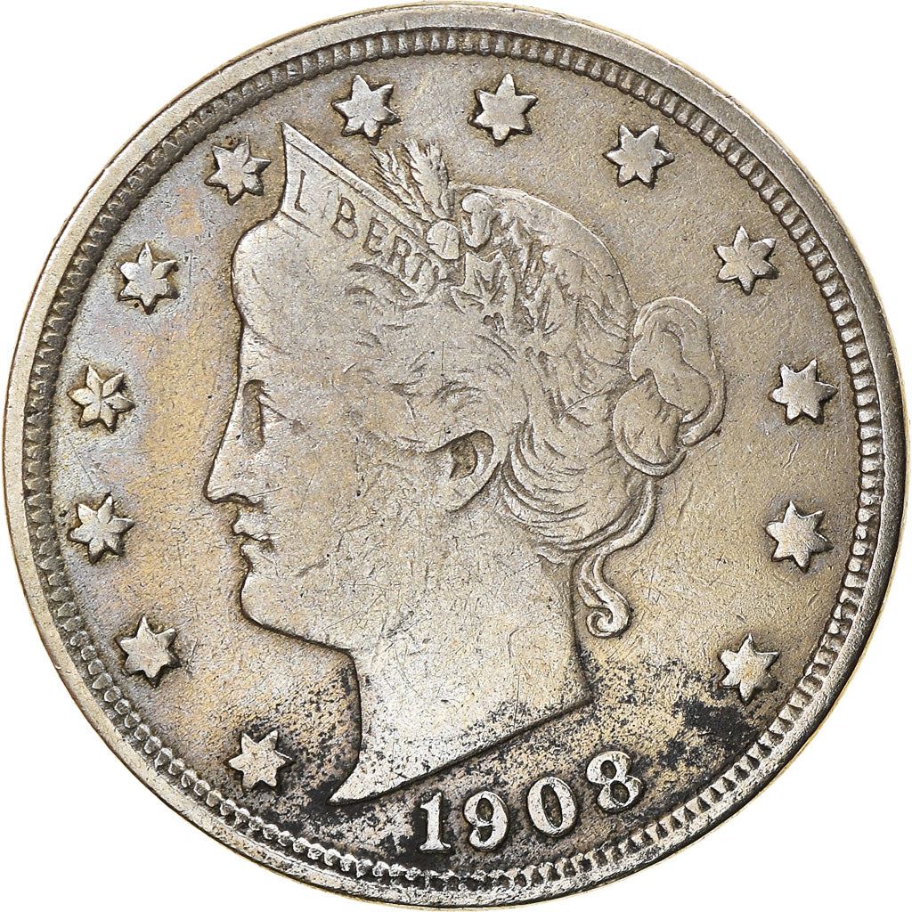 United States | 5 Cents Coin | Liberty | Roman Numeral | KM112 | 1883 - 1913