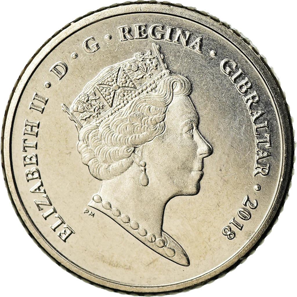 Gibraltar 5 pence | 2018 | New Calpe House