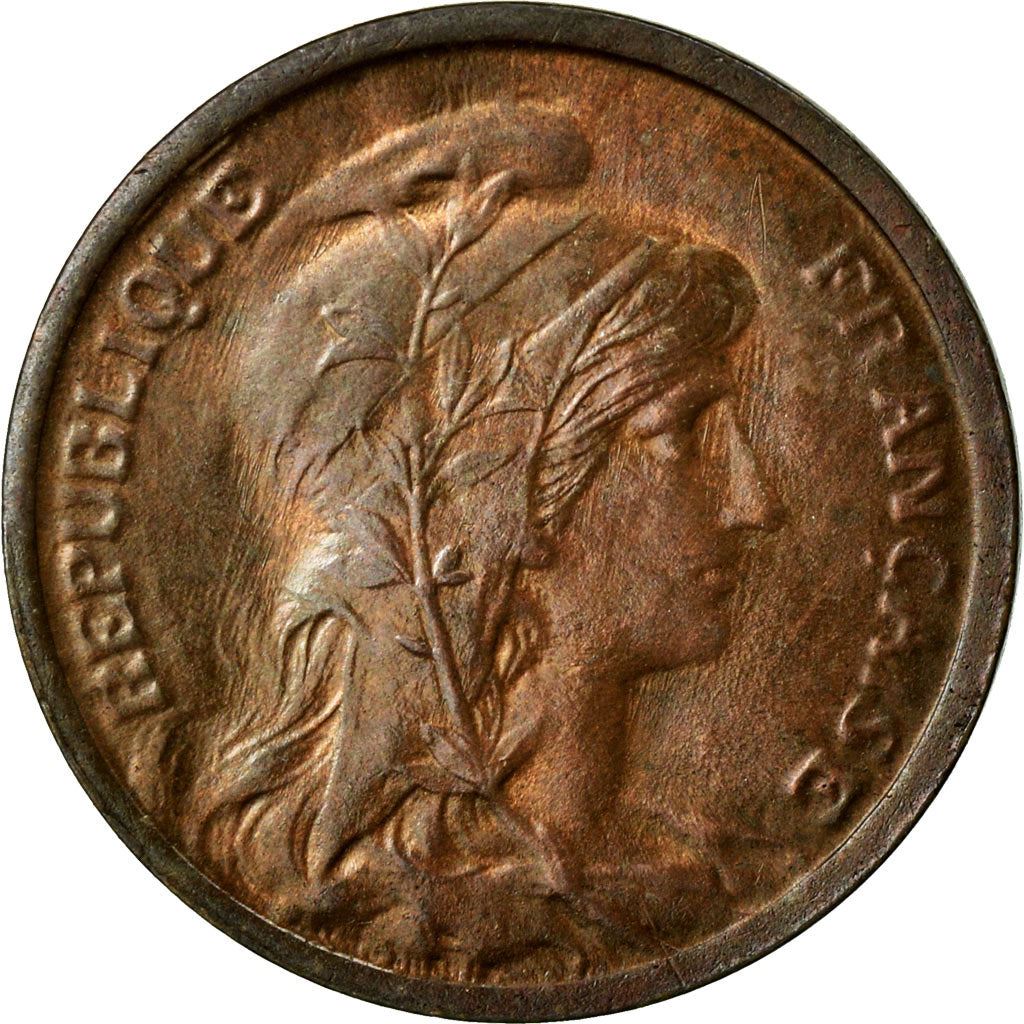 French 1 Centime Coin | Third Republic | KM840 | France | 1898 - 1920