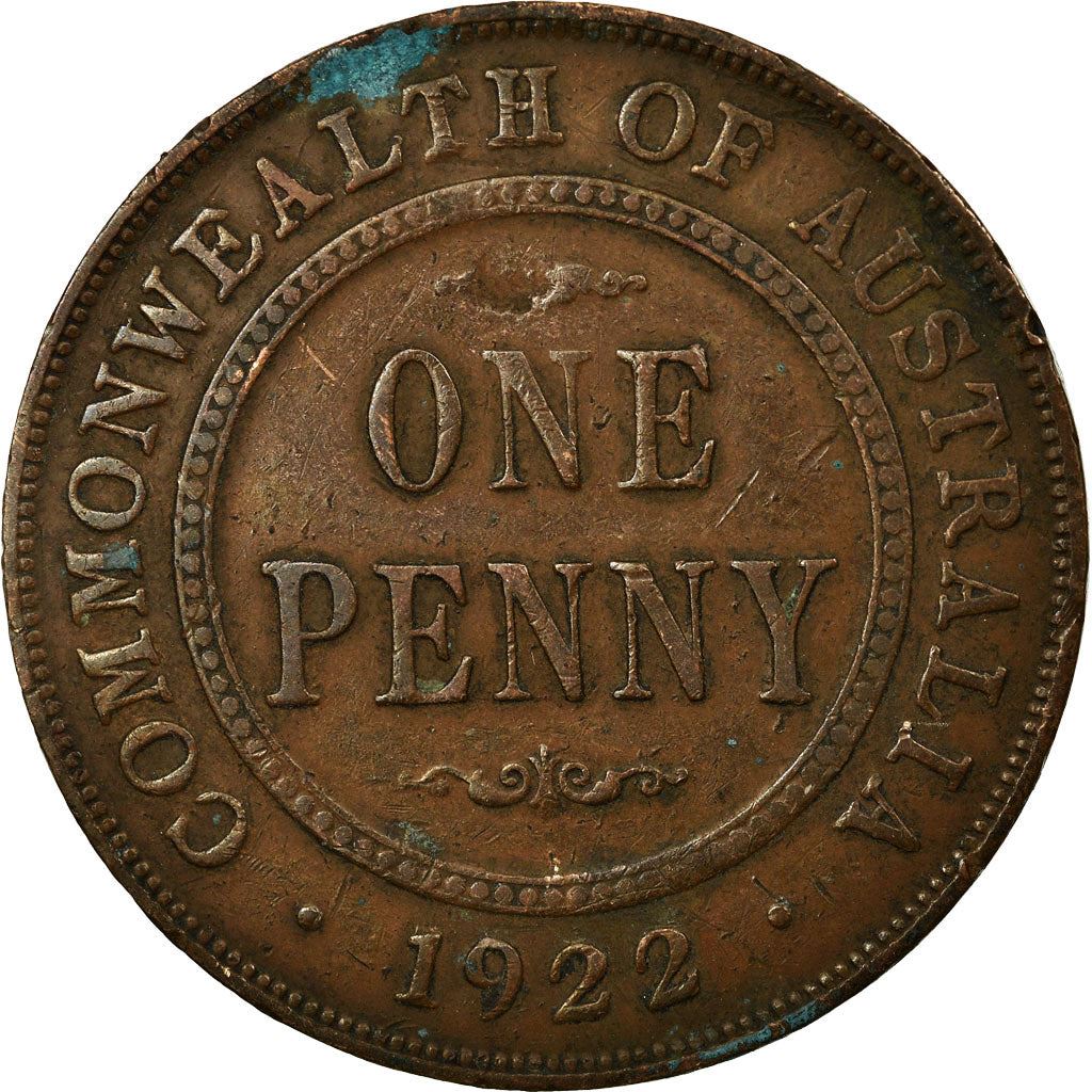 Australia | 1 Penny Coin | George V | Km:23 | 1911 - 1936