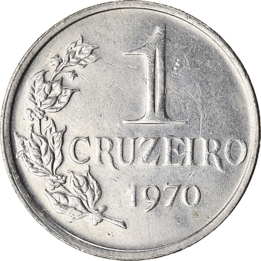Brazil | 1 Cruzeiro Coin | Effigy | Km:581 | 1967 - 1970