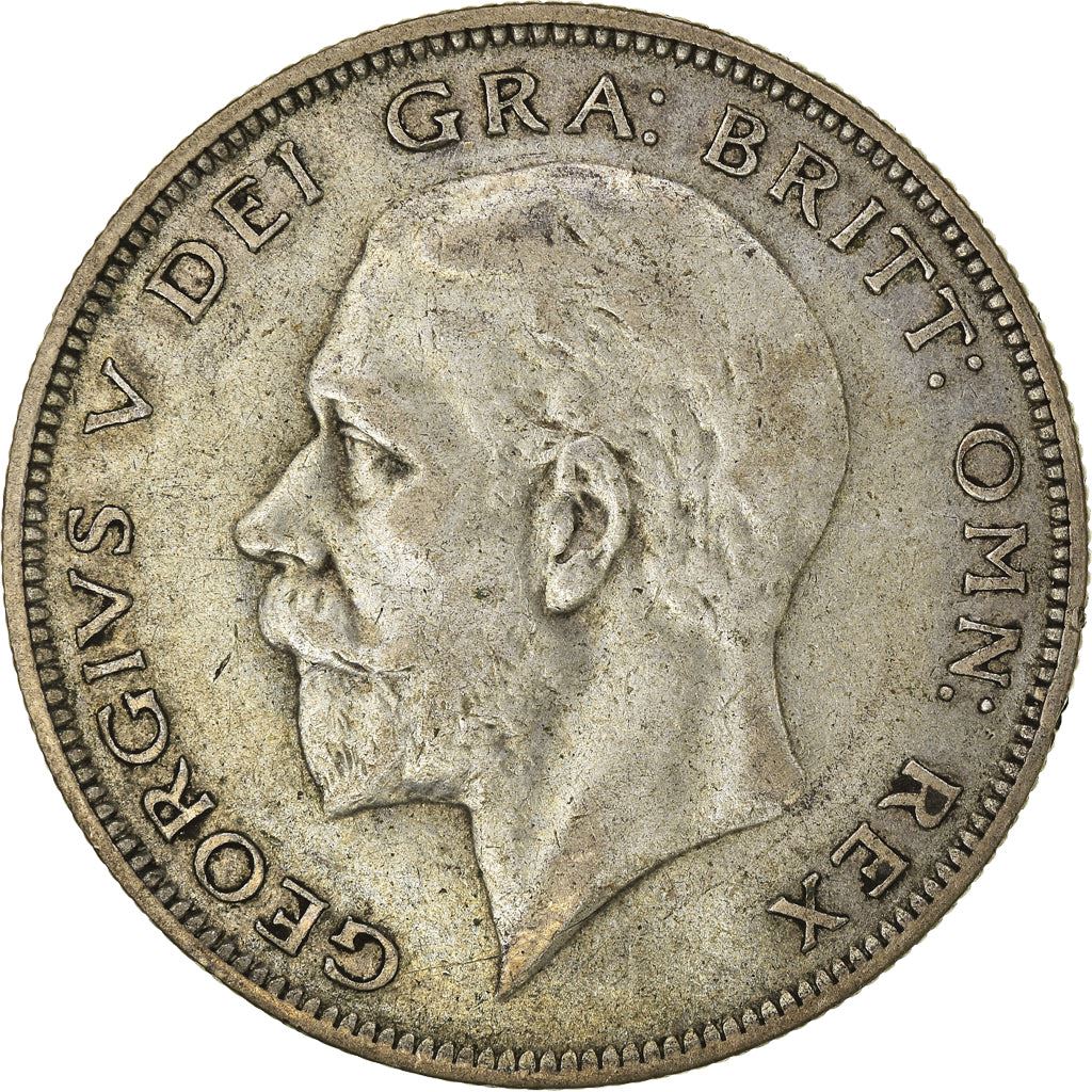 United Kingdom | 1/2 Crown Coin | George V | KM:835 | 1927 - 1936
