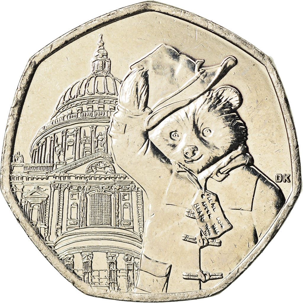 United Kingdom | 50 Pence Coin | Paddington | Km:1715 | 2019