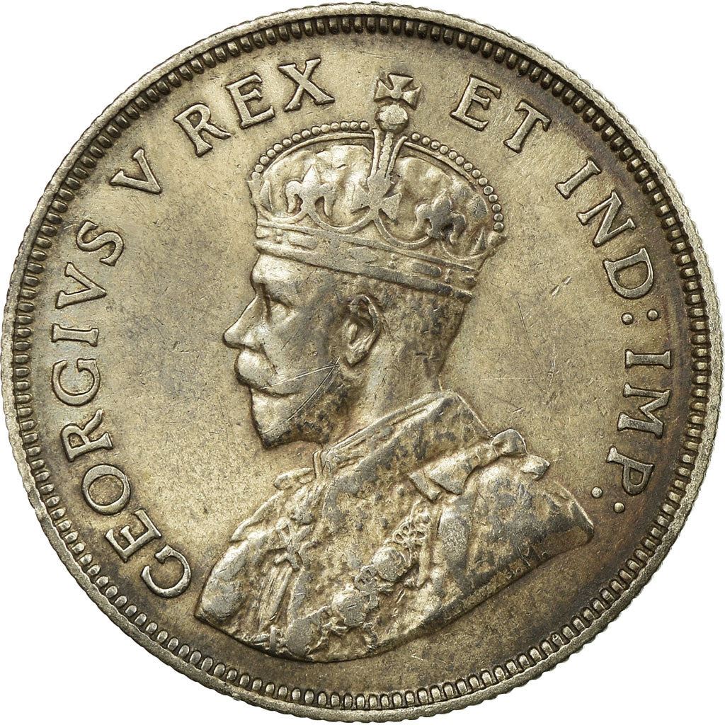 Afrique de l'Est | Pièce de 1 Shilling | George V | Lion | Montagnes | Km:21 | 1921 - 1925