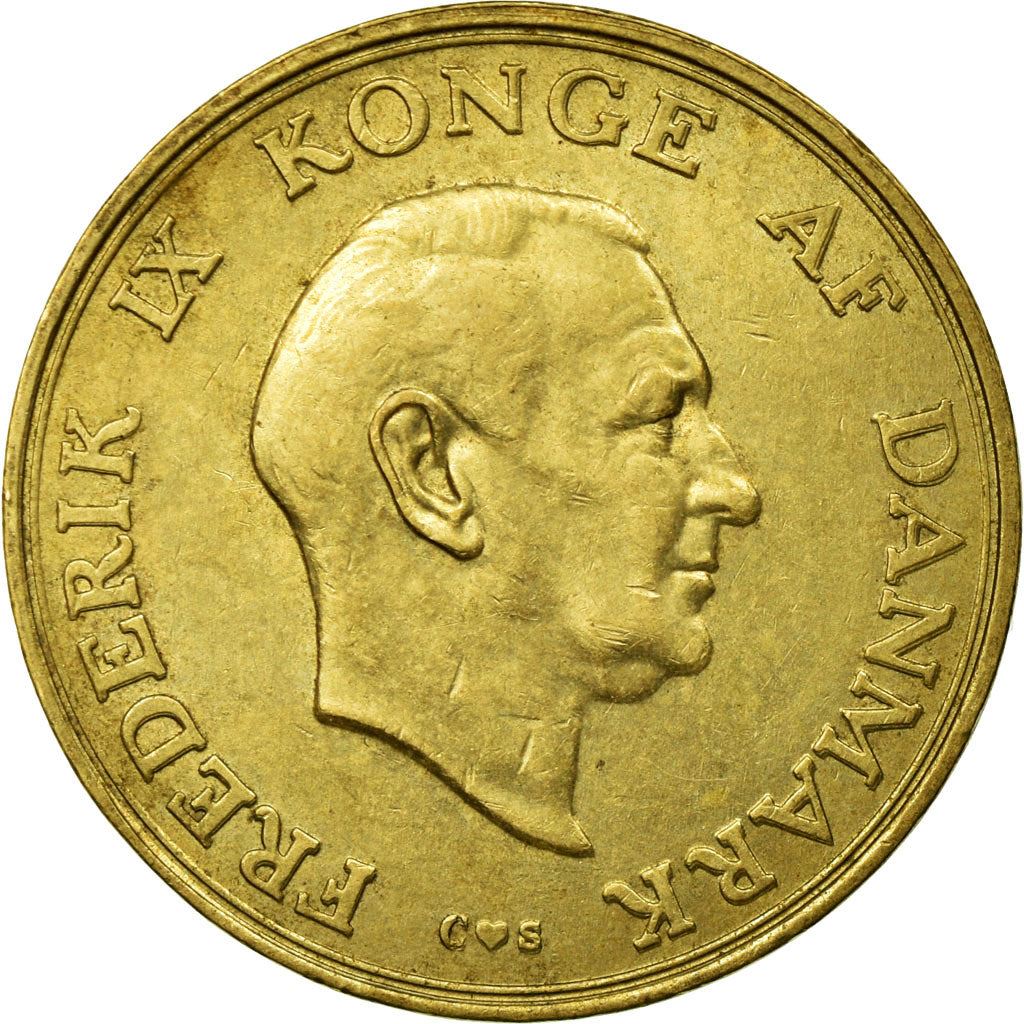 Denmark | 1 Krone Coin | Frederik IX | Km:837 | 1947 - 1960