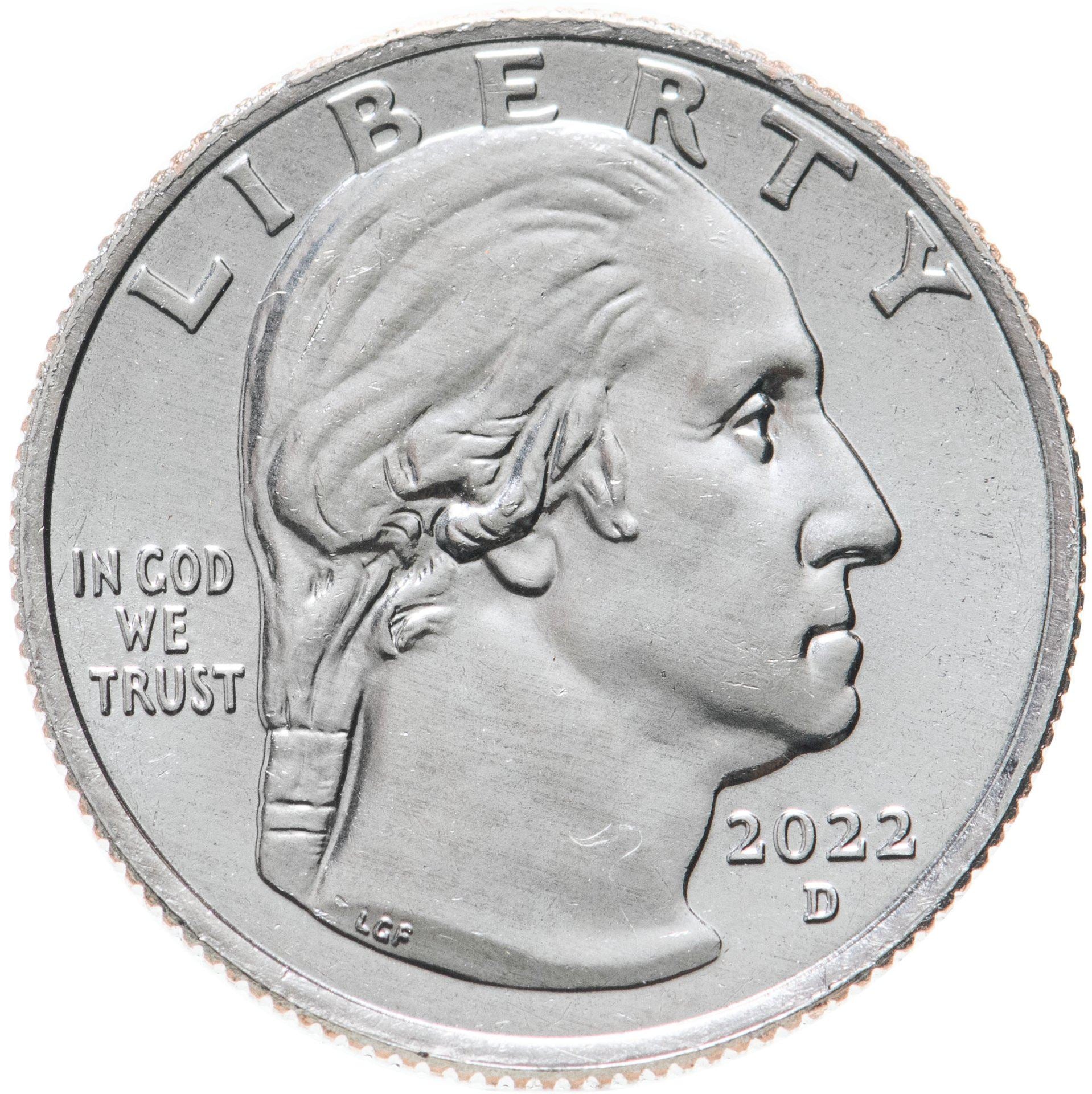 United States | 1/4 Dollar Coin | Wilma Mankiller | KM:770 | 2022