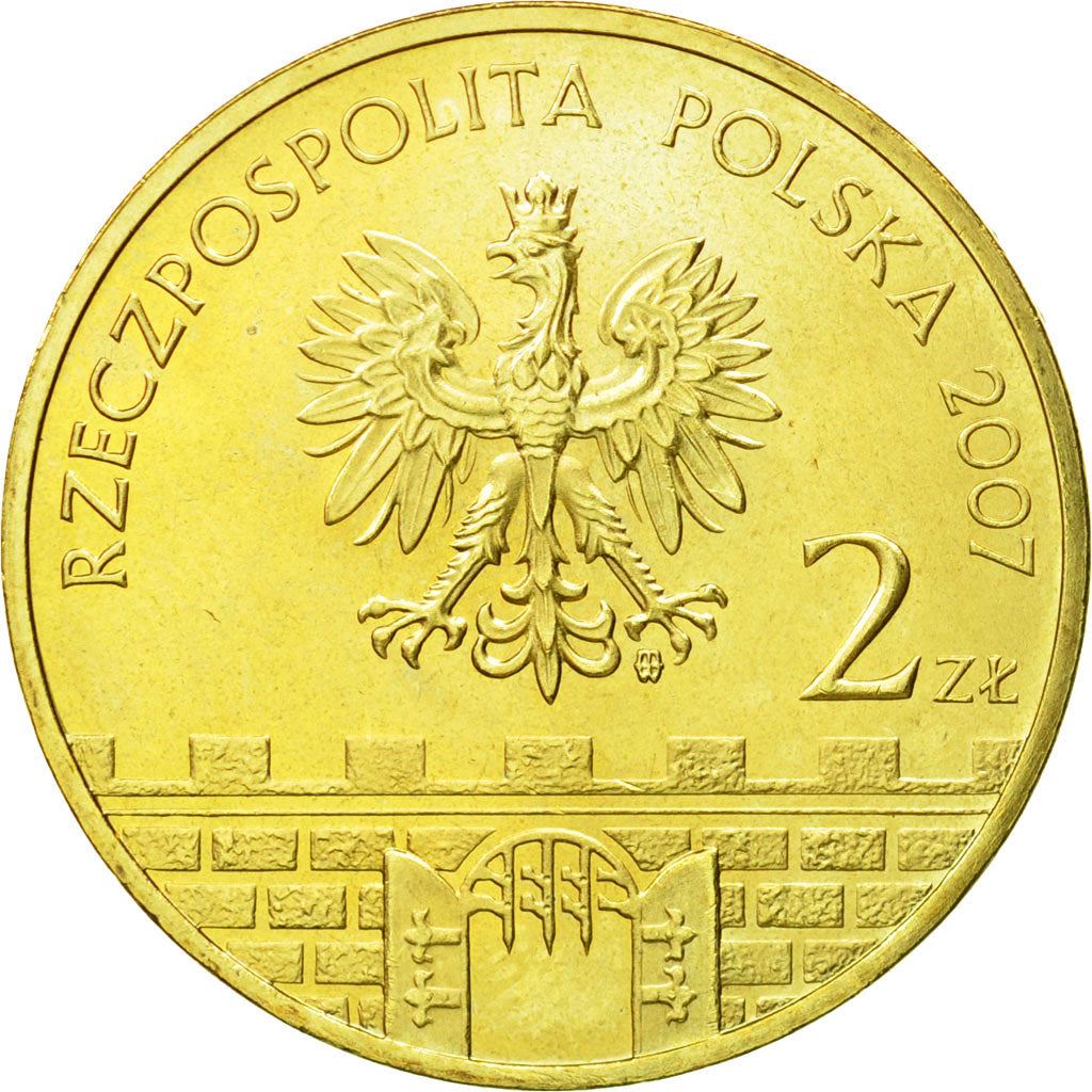 Poland | 2 Zlotys Coin | Kłodzko | Y:624 | 2007