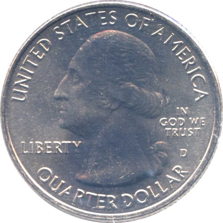 United States | ¼ Dollar Coin | Block Island National Wildlife Refuge, Rhode Island | Block Island Wildlife Refuge | Copper-nickel clad copper | KM:673 | 2018