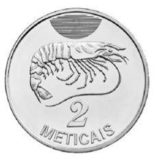 Mozambique | 2 Meticais Coin | Shrimp | 2024