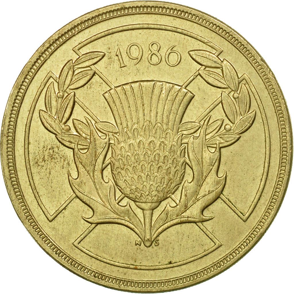 United Kingdom | 2 Pounds Coin | Commonwealth Games | Km:947 | 1986