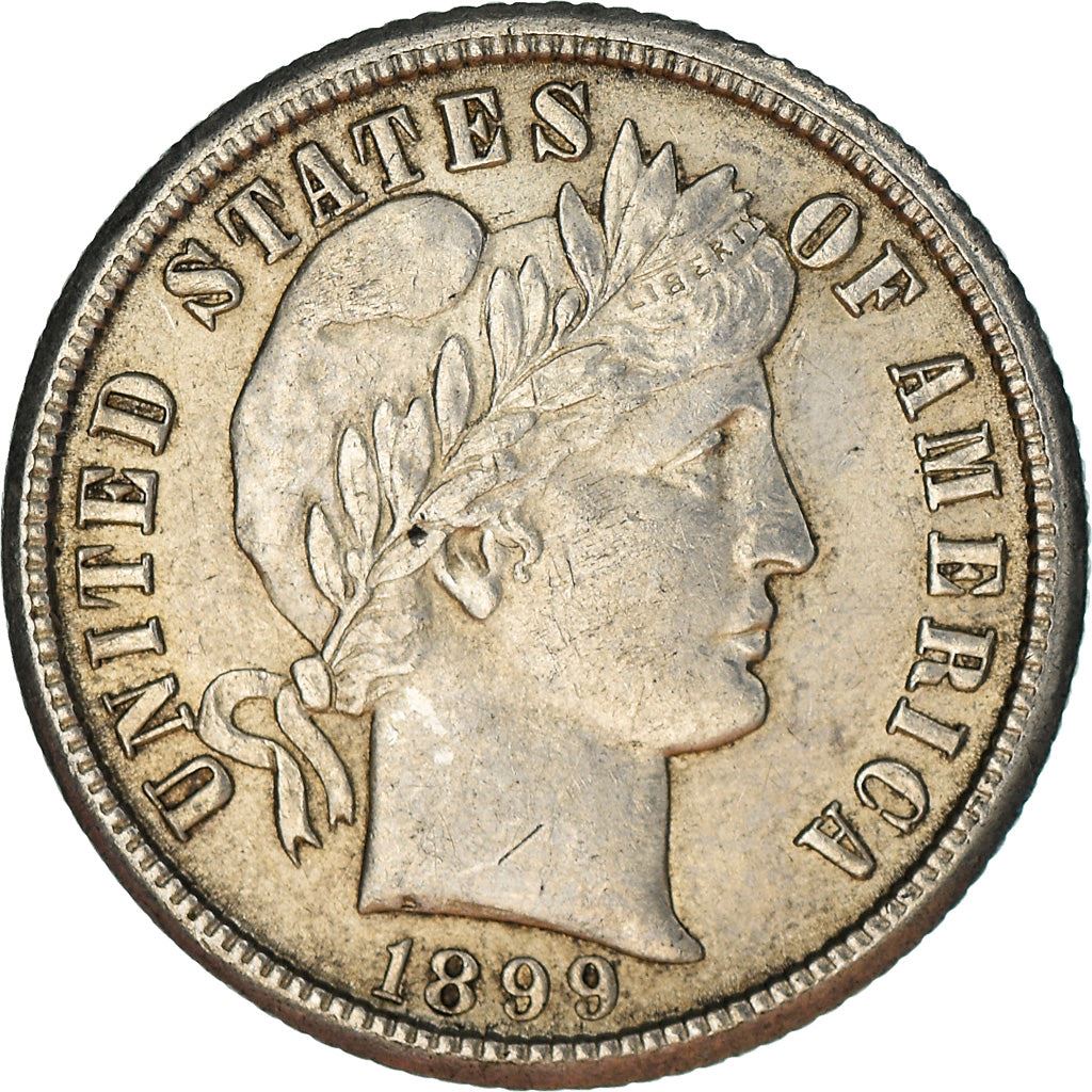 Stati Uniti | 1 moneta da dieci centesimi | Barber Dime | KM:113 | 1892 - 1916