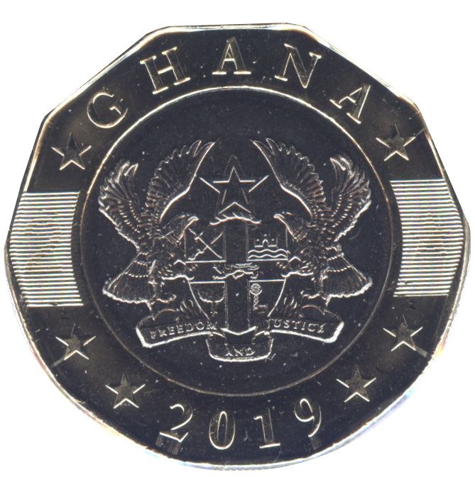 Ghana 2 Cedis Coin | 2019