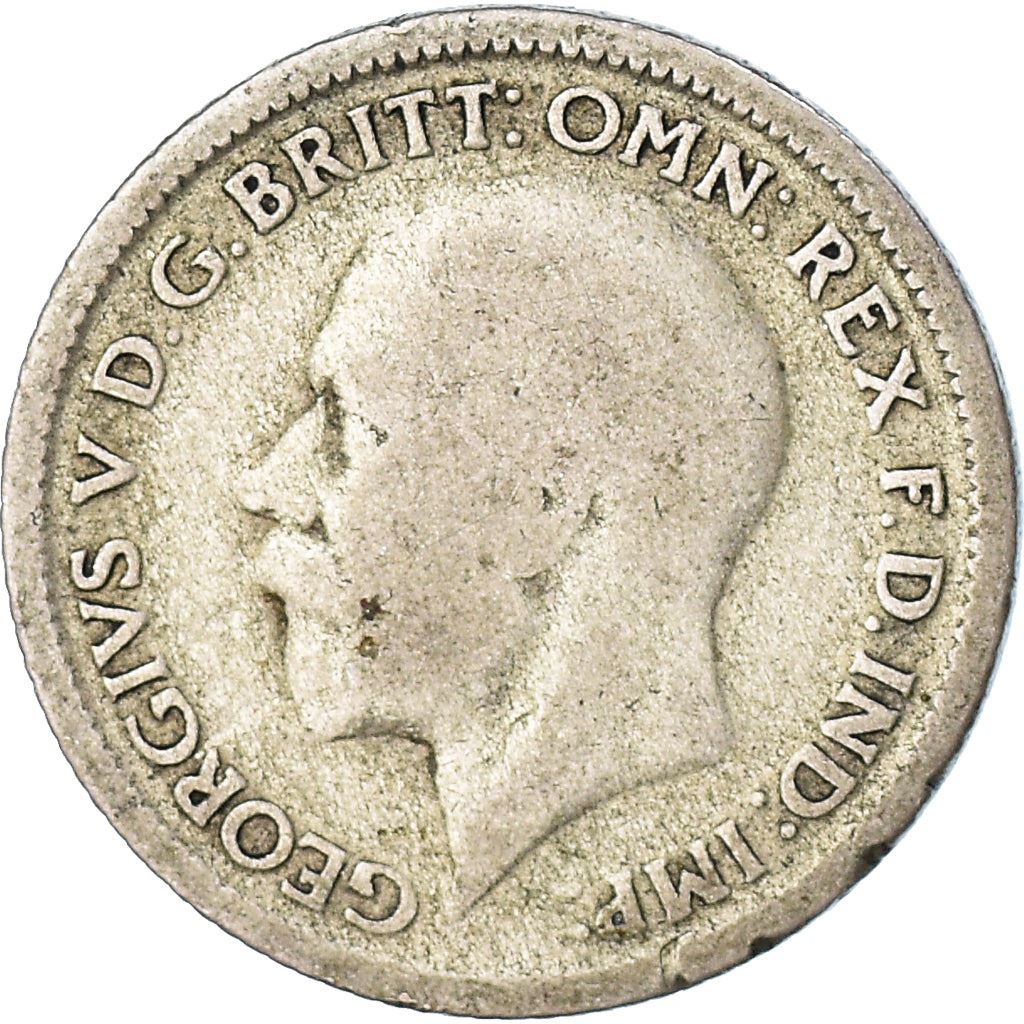United Kingdom | 6 Pence Coin | George V | KM:832 | 1927 - 1936