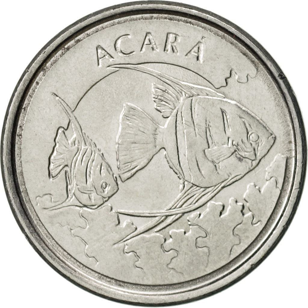Brazil | 1000 Cruzeiros Coin | Acará fish | Km:626 | 1992 - 1993