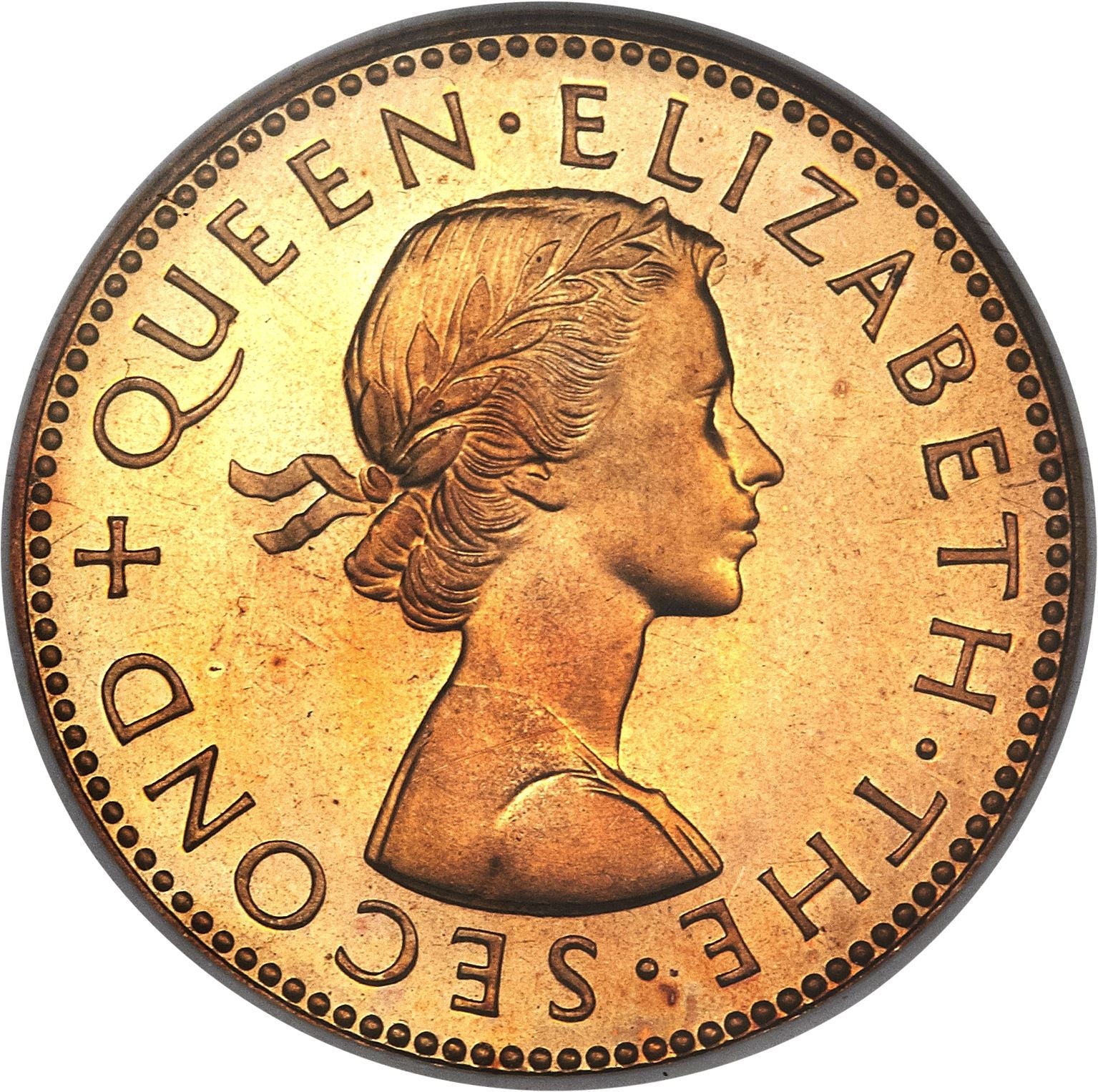 New Zealand | 1/2 Penny Coin | Elizabeth II | Hei-Tiki | Maori Pendant | Km:23.1 | 1953 - 1965