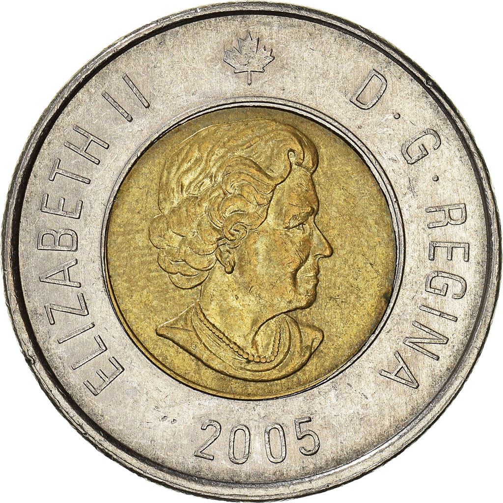 Canada | 2 Dollars Coin | Bimetallic | 4th portrait | KM:496 | 2003-2006
