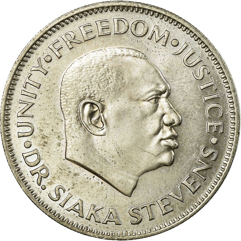 Sierra Leone | 20 Cents Coin | Dr. Siaka Stevens | KM30 | 1978 - 1984