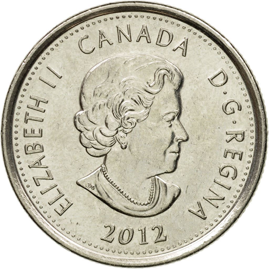 Canada | 25 Cents Coin | War of 1812 | Tecumseh | Nickel plated steel | KM:1324 | 2012
