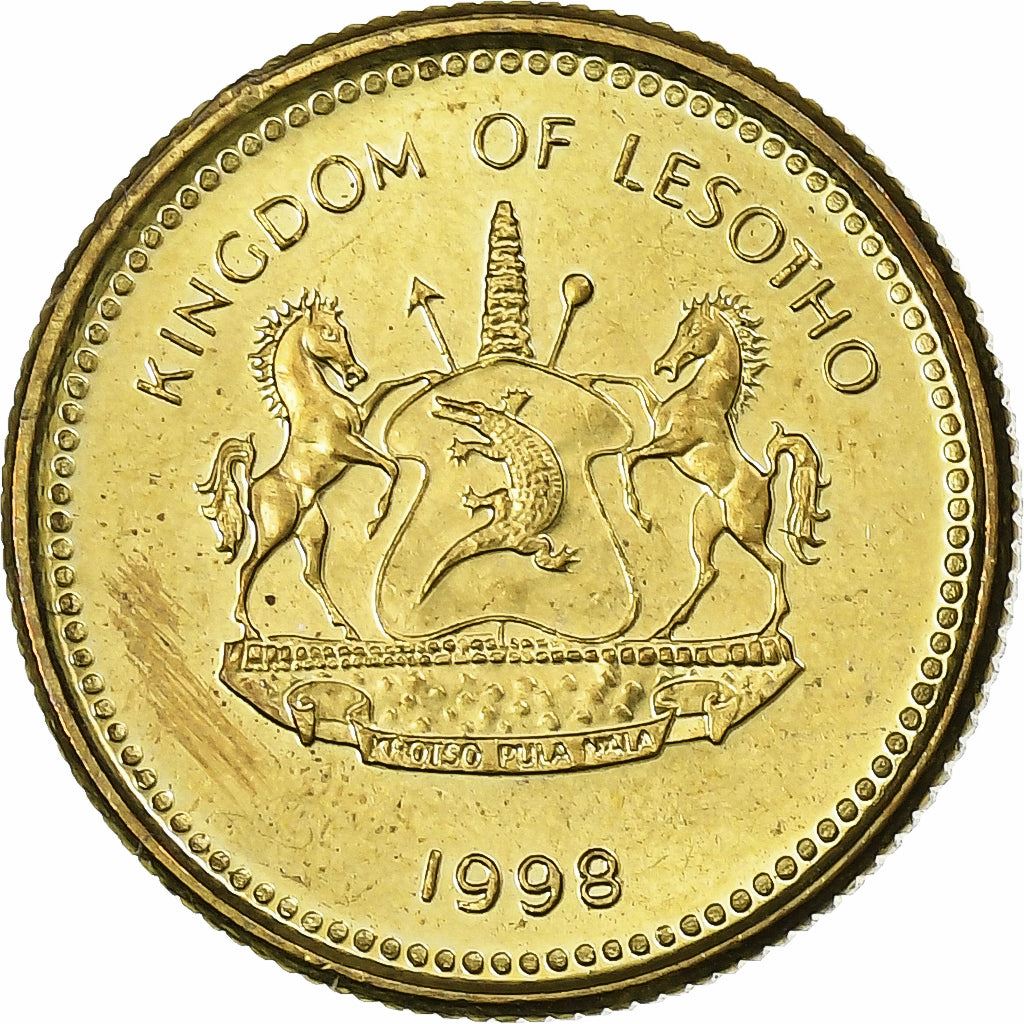 Lesotho | 5 Lisente Coin | Pine tree | Km:62 | 1998 - 2006