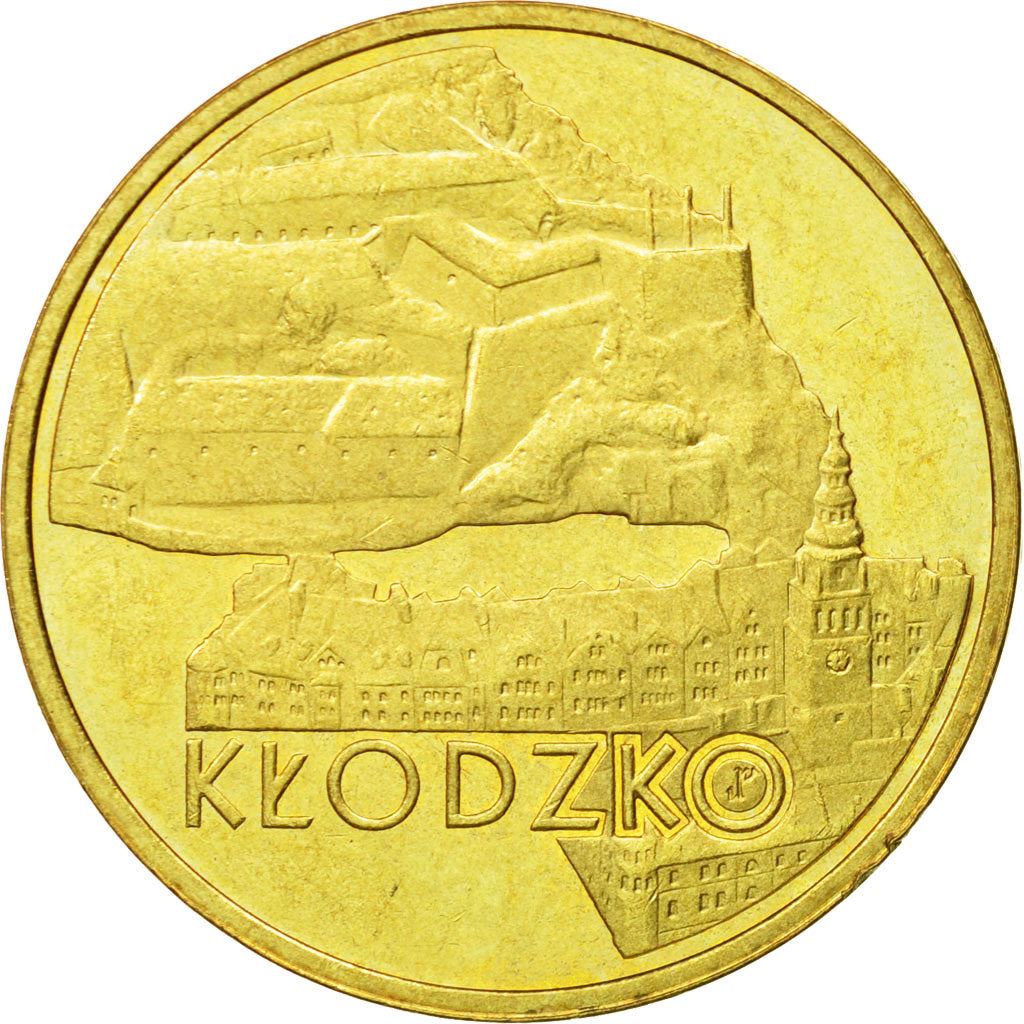 Poland | 2 Zlotys Coin | Kłodzko | Y:624 | 2007