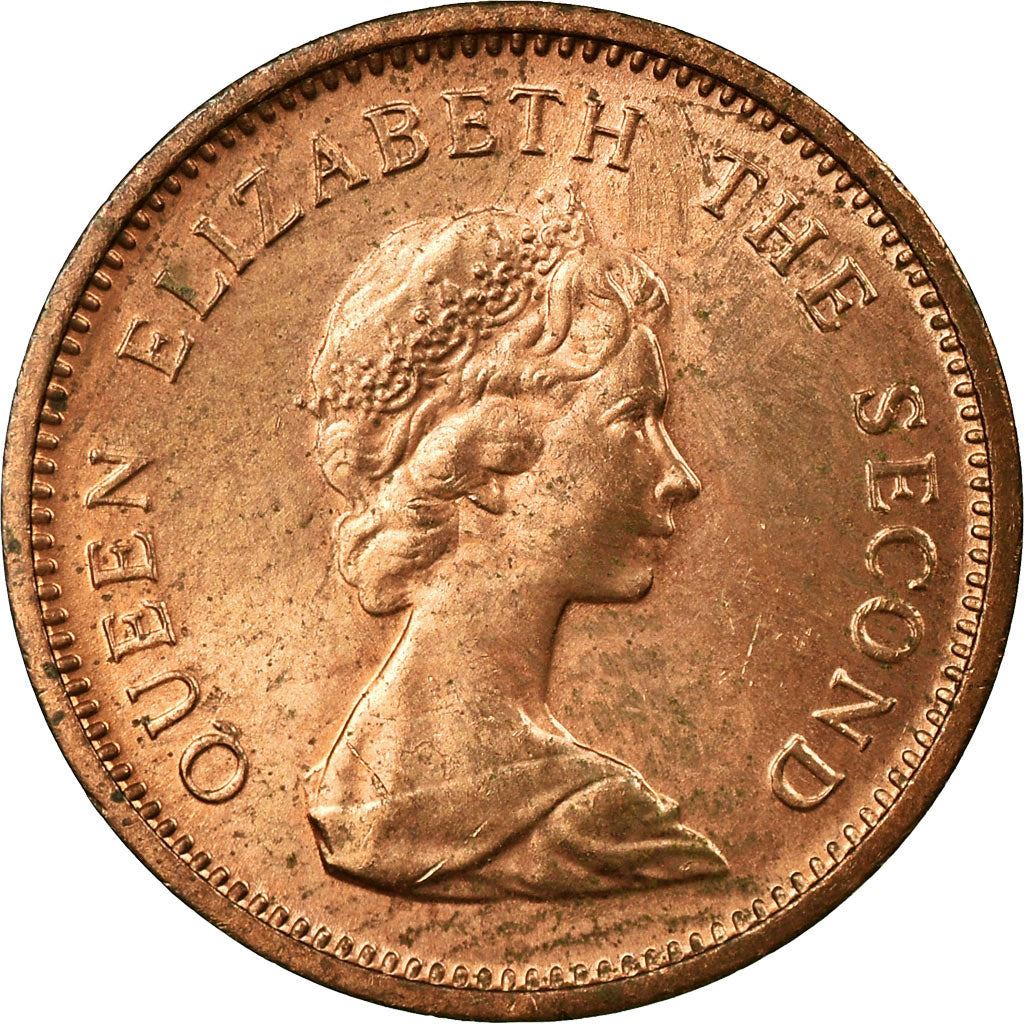 Jersey | 1/2 New Penny Coin | Elizabeth II | Km:29 | 1971 - 1980