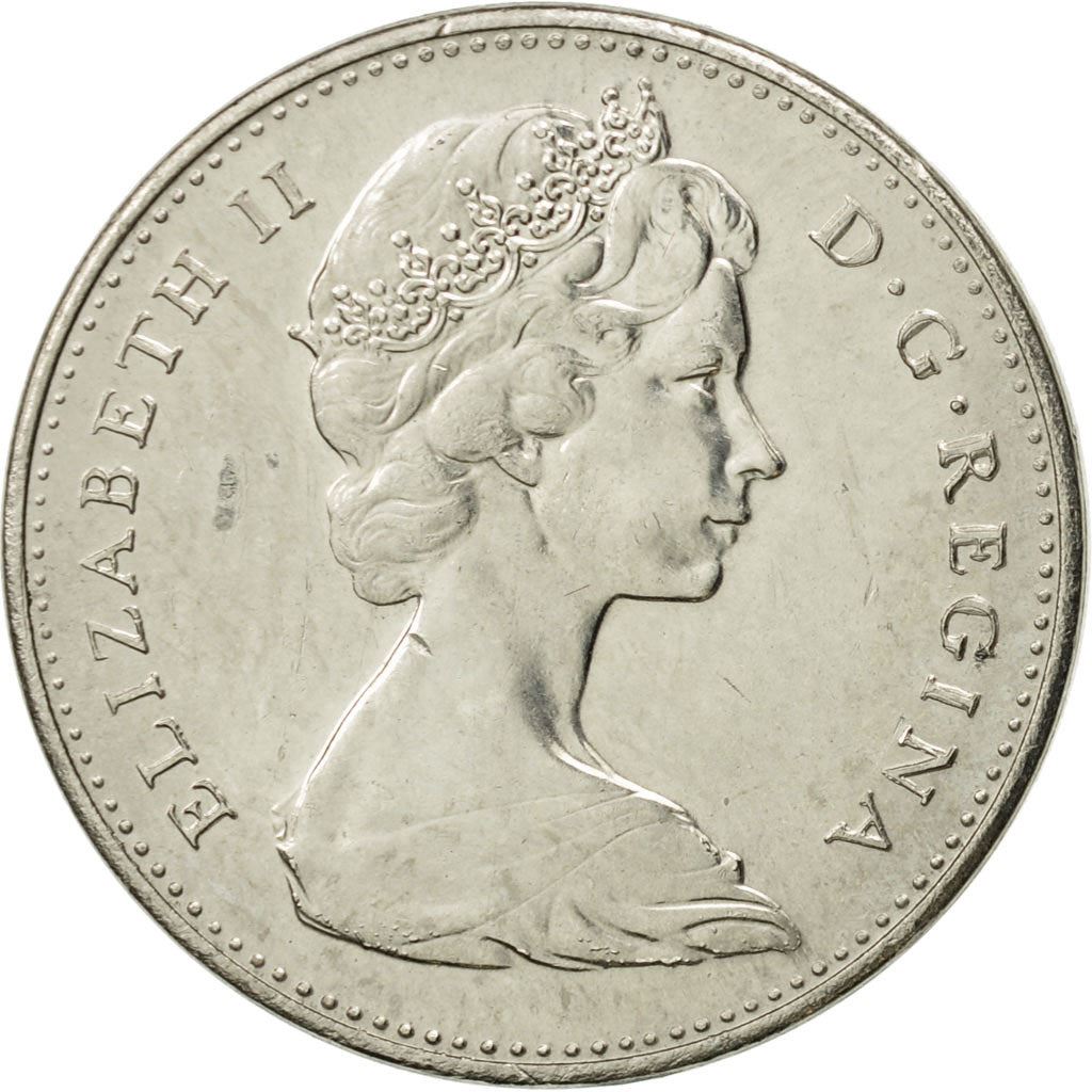 Canada | 5 Cents Coin | Nickel | Rabbit | KM:66 | 1967