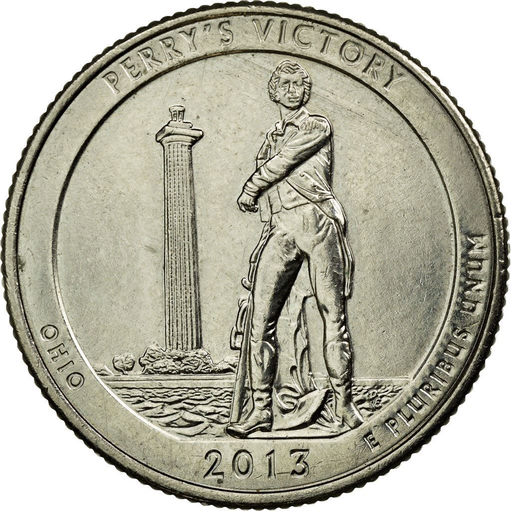 United States | 1/4 Dollar Coin | Perry's Victory | Km:543 | 2013
