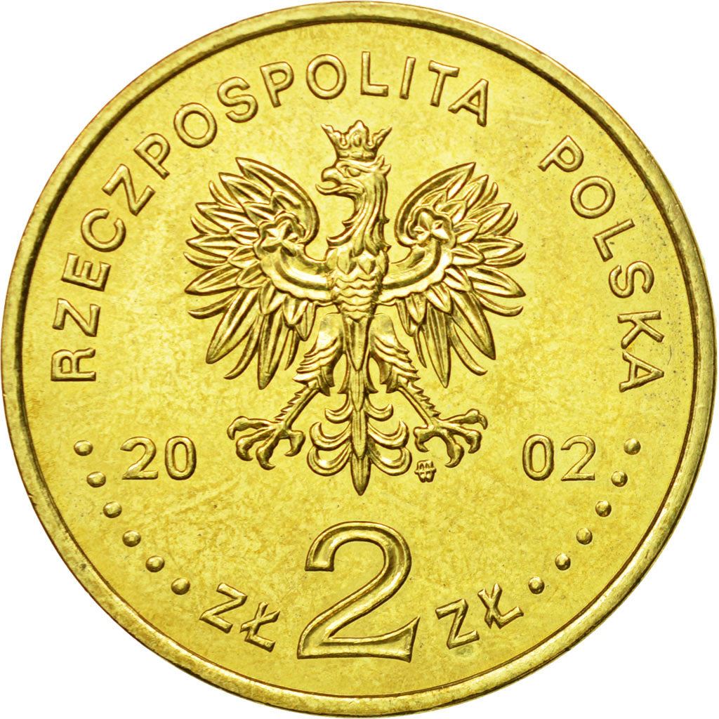 Poland | 2 Zlotys Coin | Malbork Castle | Y:443 | 2002
