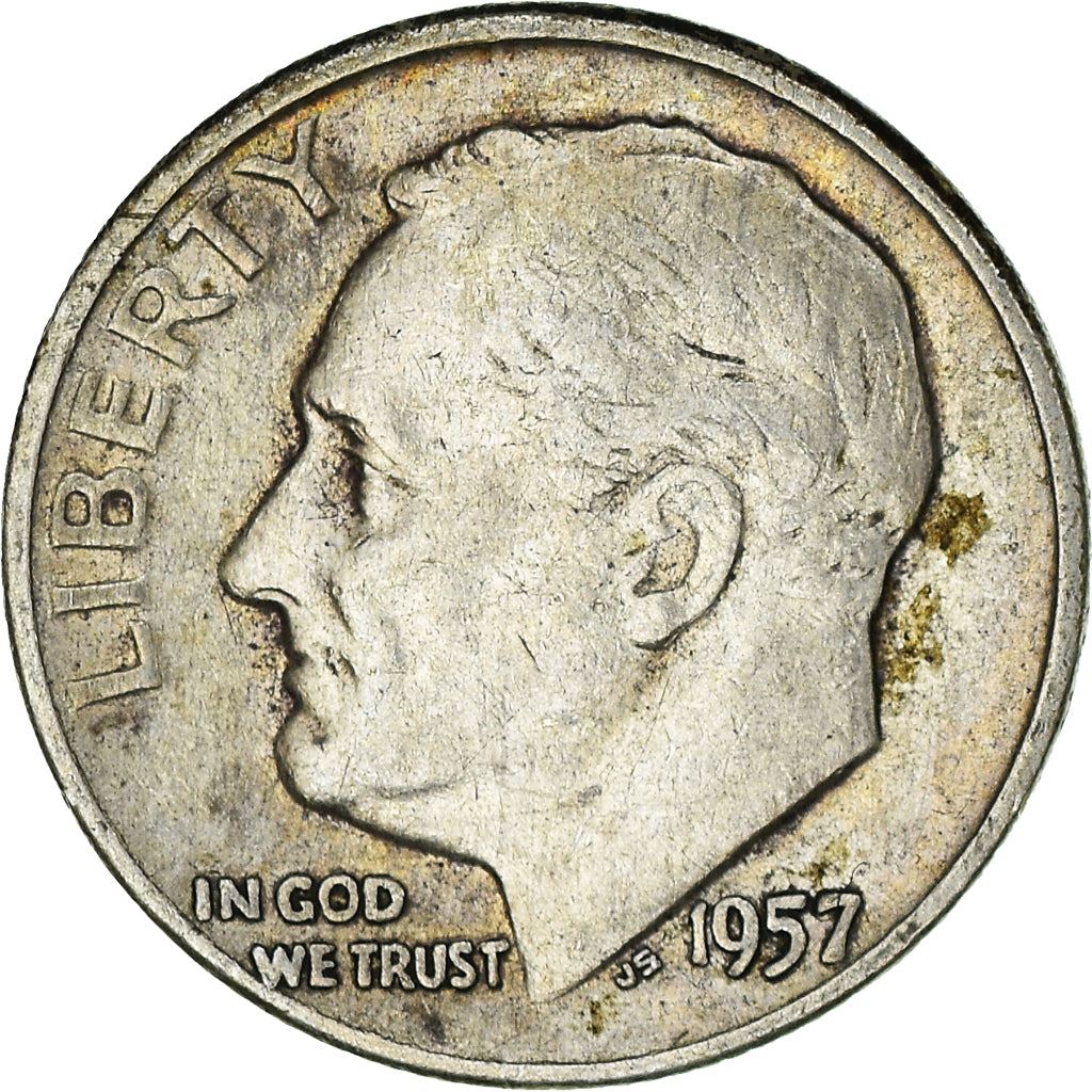 USA | 1 Dime Mønt | Franklin D. Roosevelt | KM:195 | 1946 - 1964