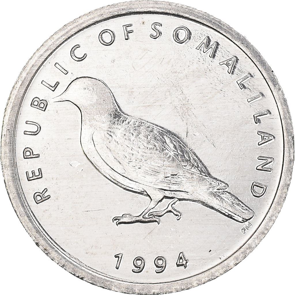 Somaliland | 1 Shilling Coin | Pigeon | Km:1 | 1994