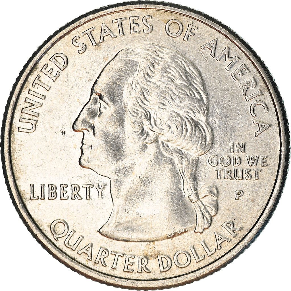 United States | 1/4 Dollar Coin | North Dakota | Km:385 | 2006