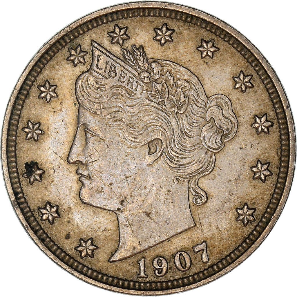 United States | 5 Cents Coin | Liberty | Roman Numeral | KM112 | 1883 - 1913