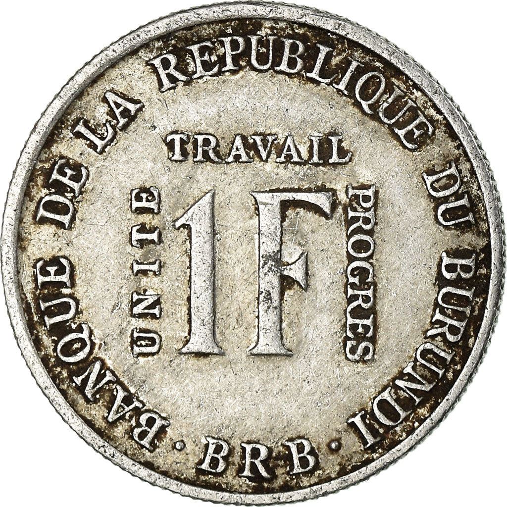 Burundi | 1 Franc Coin | Rising sun | Km:18 | 1970